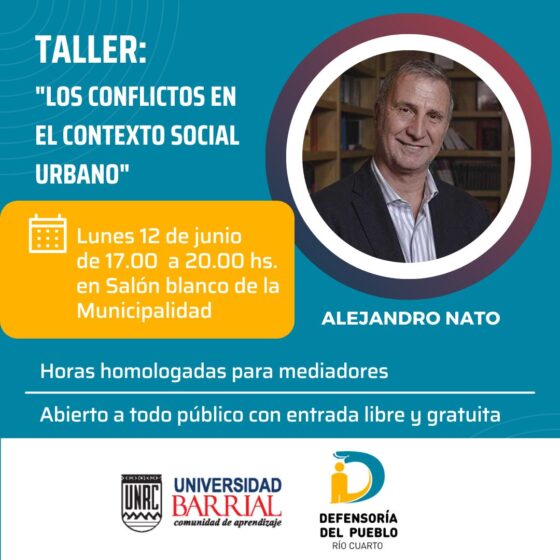 Taller: “Los conflictos en el contexto social urbano”.