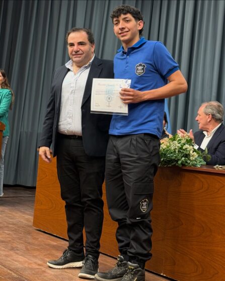 Entrega de certificados a la Guardia Urbana Local